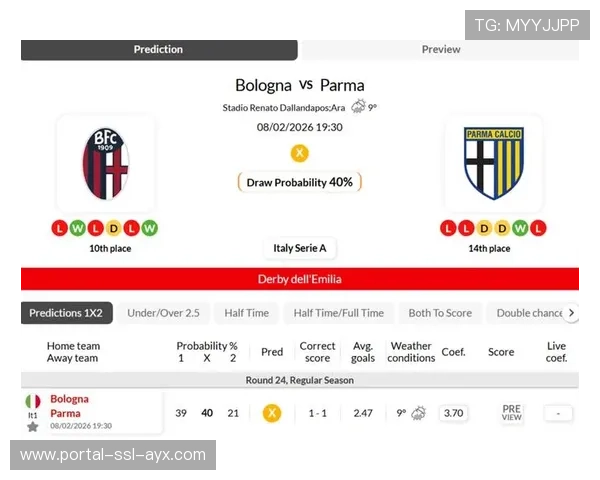 博洛尼亚0-1不敌帕尔马,主队欧战希望受挫 博洛尼亚0-1不敌帕尔马,主队欧战希望受挫